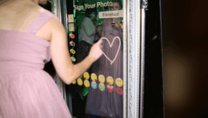 Wedding Entertainment Package 3 Guests enjoying the Photo Booth from our Wedding Entertainment Package