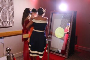 Wedding Entertainment Package 1 Guests enjoying the Photo Booth from our Wedding Entertainment Package